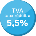 Agrément : TVA taux réduit à 5,5% - INTEX Services