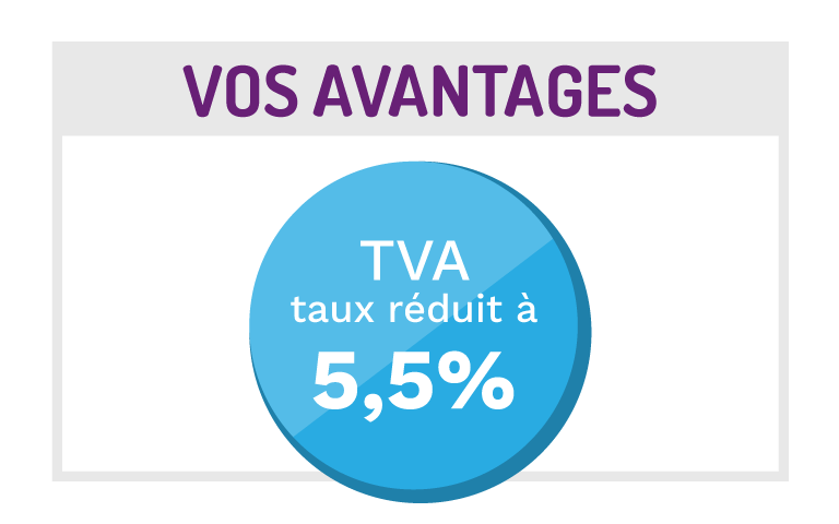 Une TVA à taux réduit jusqu'à 5.5% pour les prestations Séniors